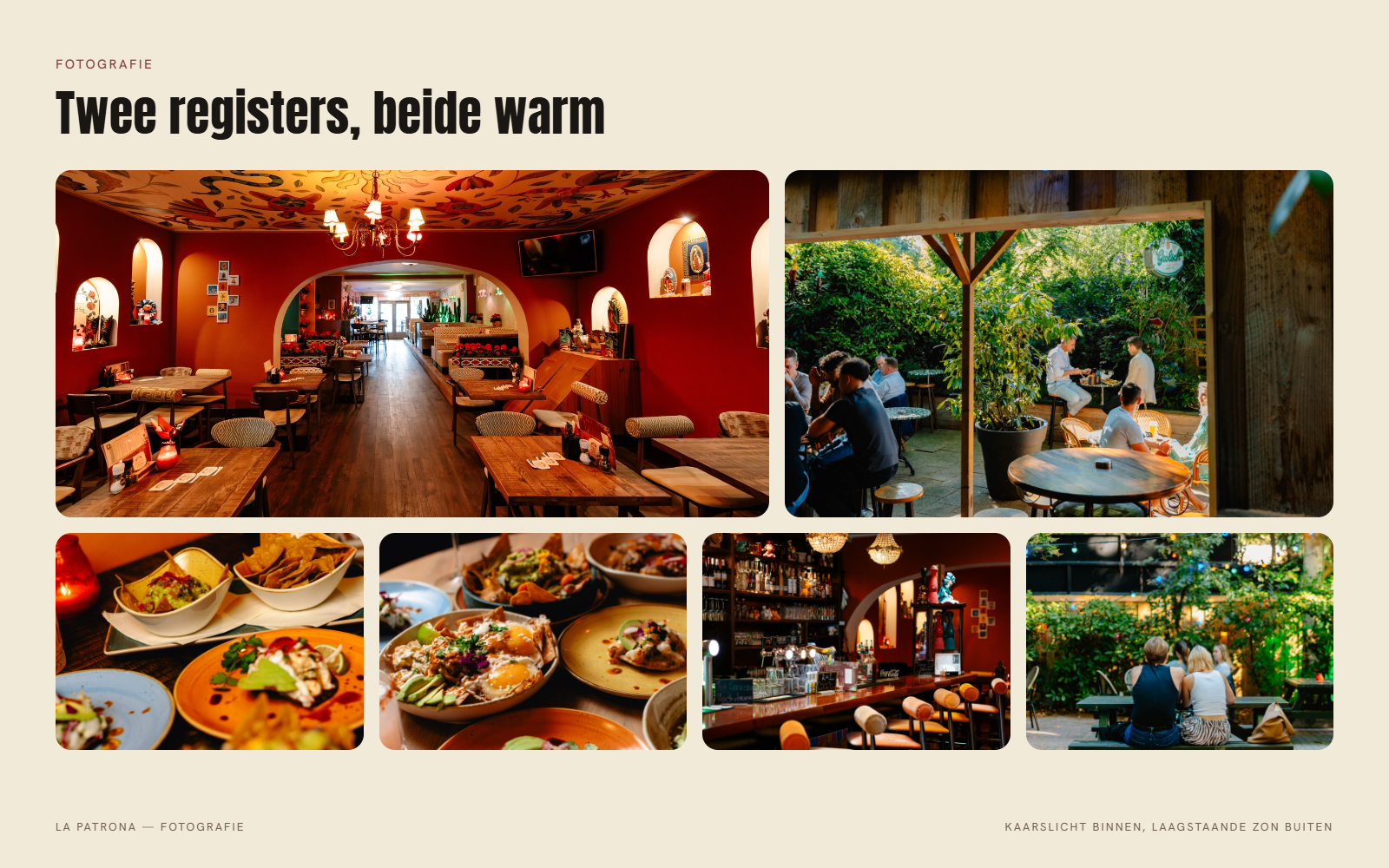 De twee fotoregisters